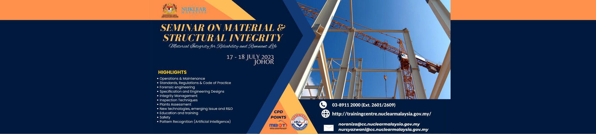 seminar on material & structural integrity