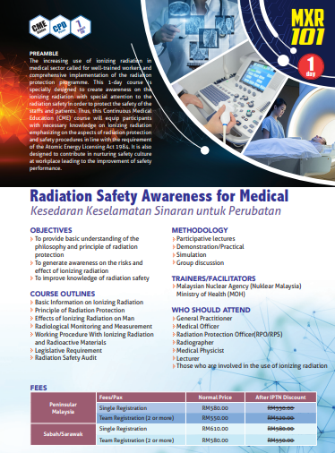 MXR 101: Safety Awareness for Medical