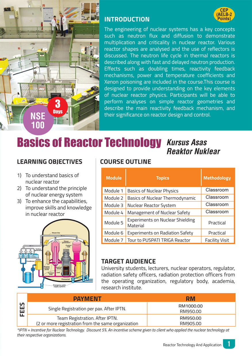 NSE 100: Basics of Reactor Technology