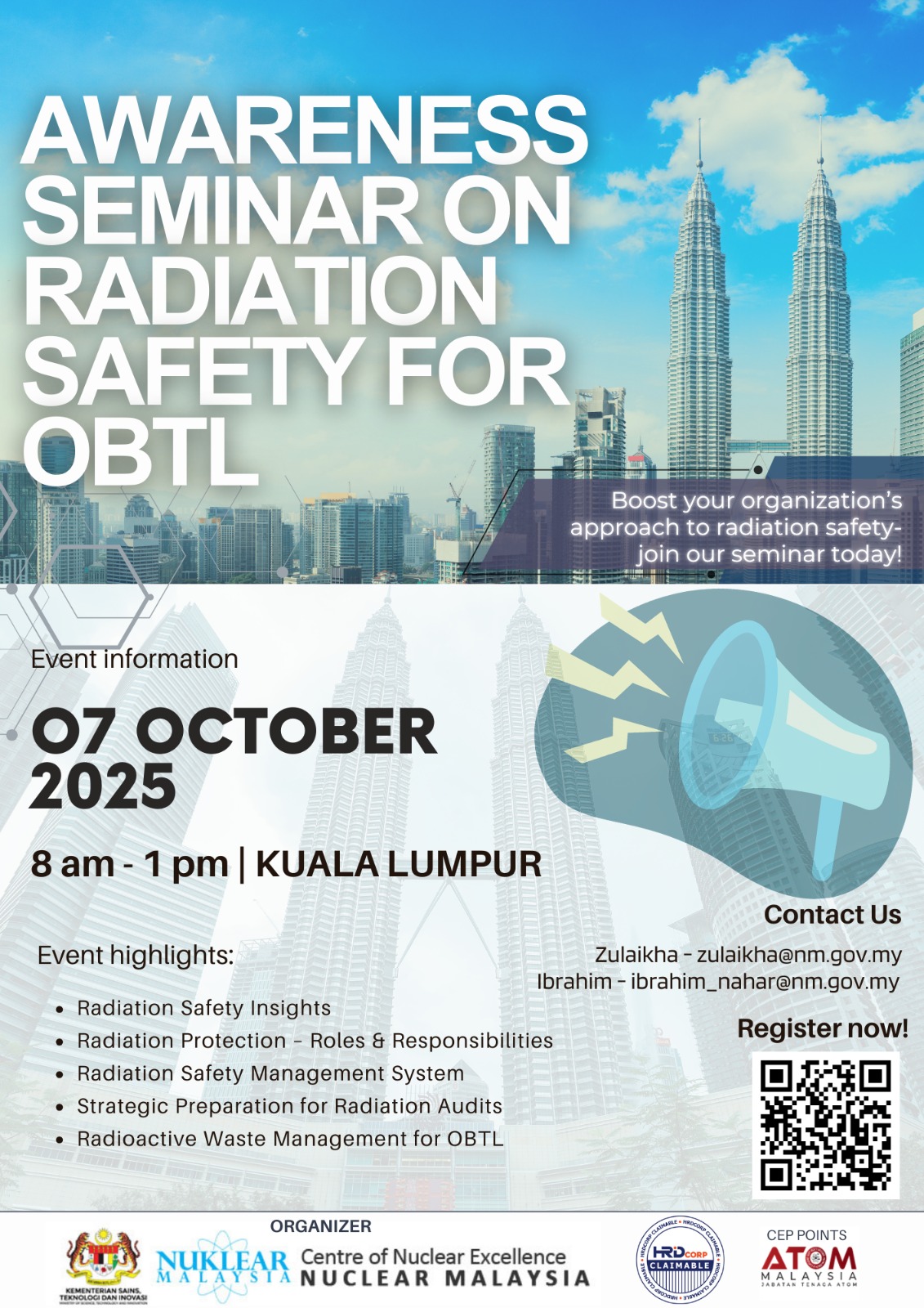 AWARENESS SEMINAR ON RADIATION SAFETY FOR OBTL 2025