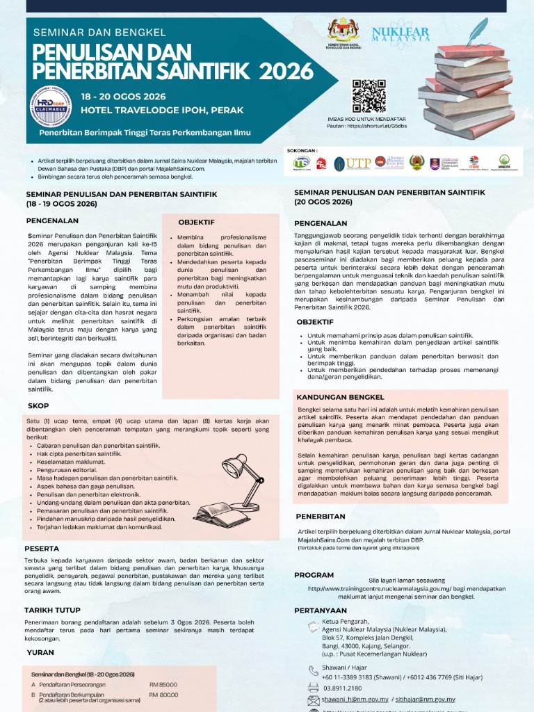 Seminar And Workshop On Scientific Writing & Publication 2026